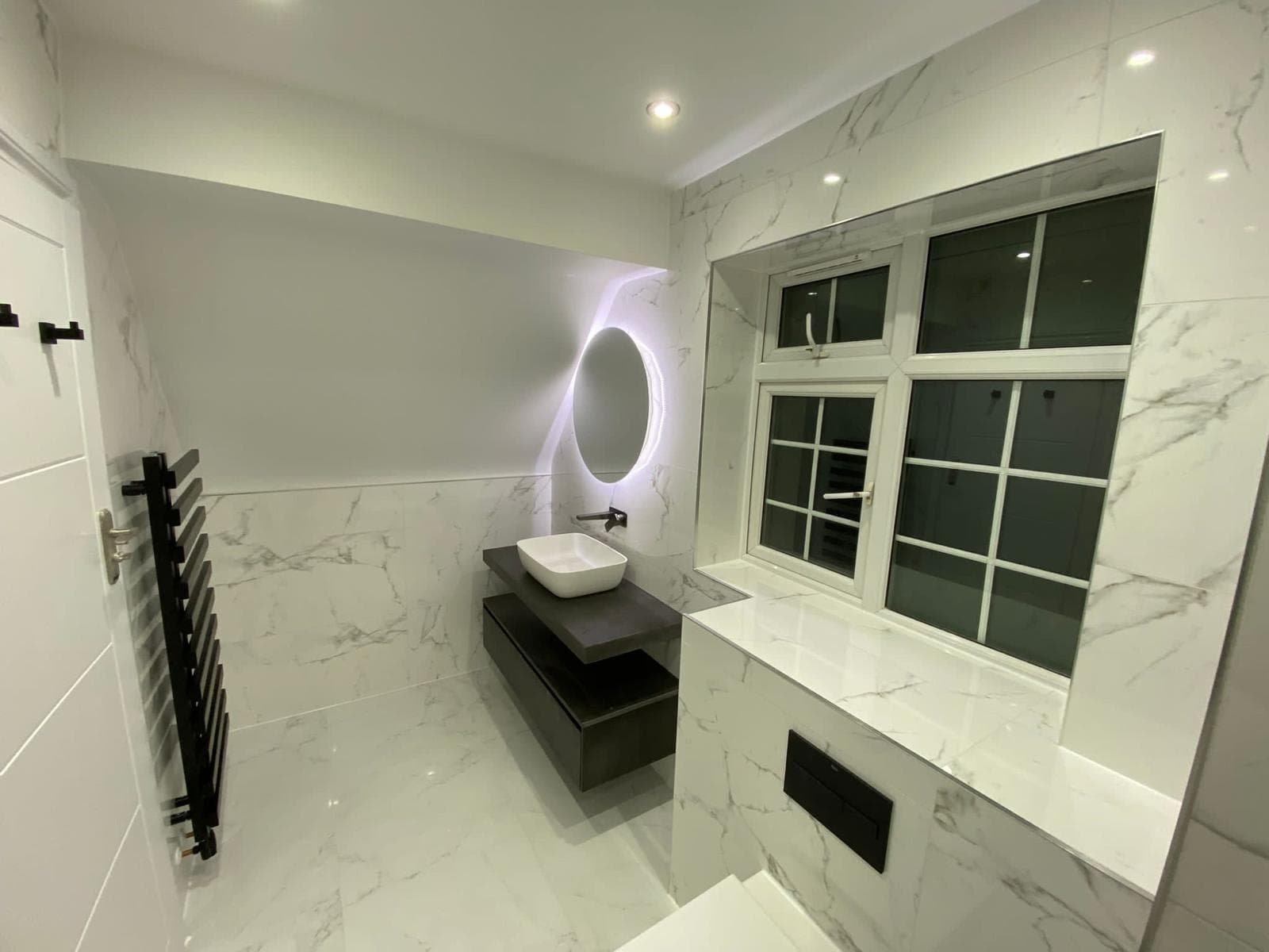 Bathroom installation completed to the highest standard