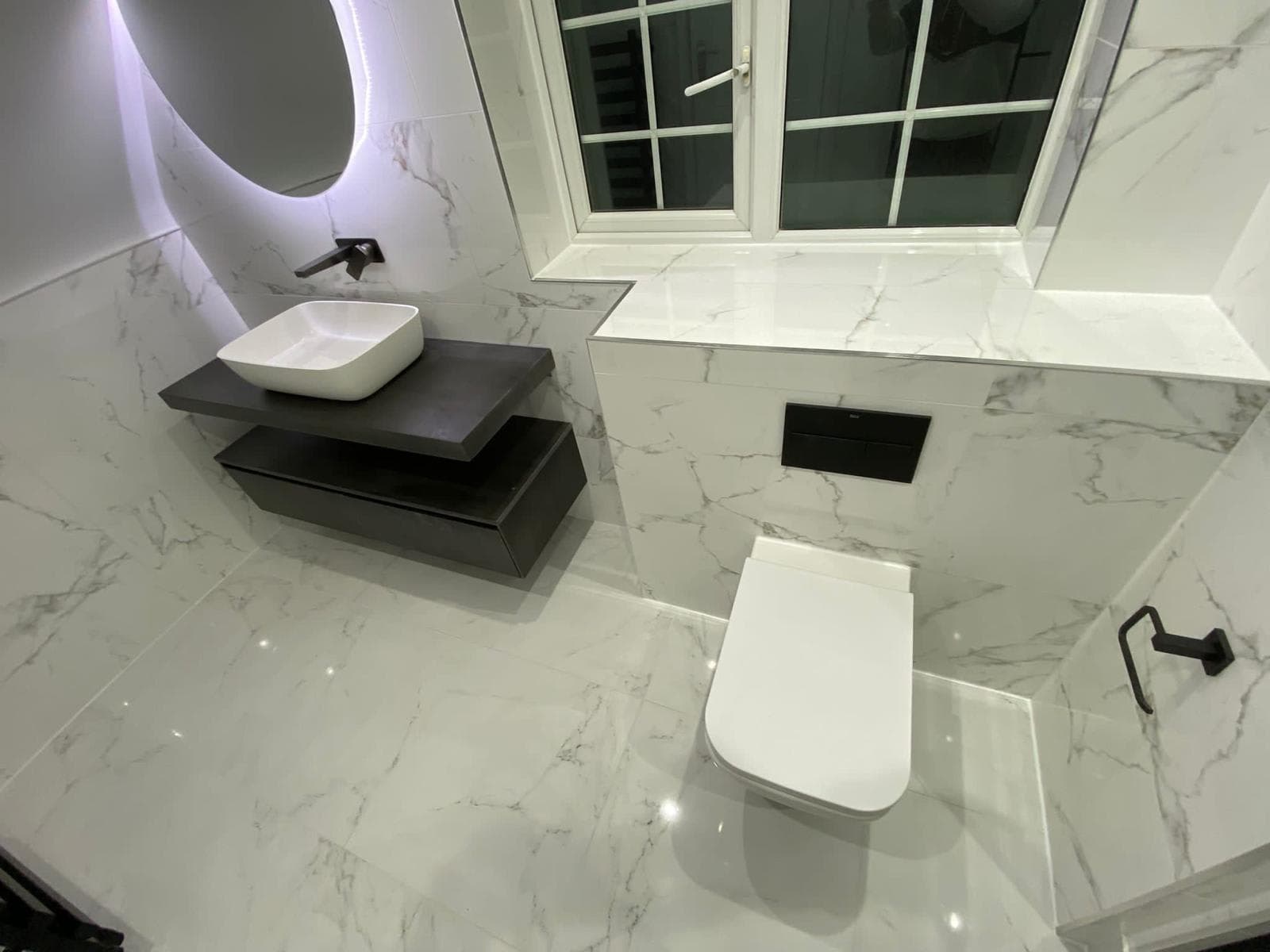 Bathroom installation completed to the highest standard
